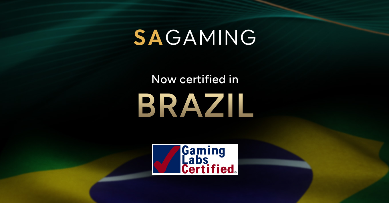 SA Gaming is now certified in Brazil!